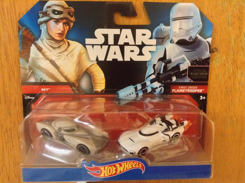 Hot Wheels Star Wars Rey Flametrooper Pack The Force Awakens