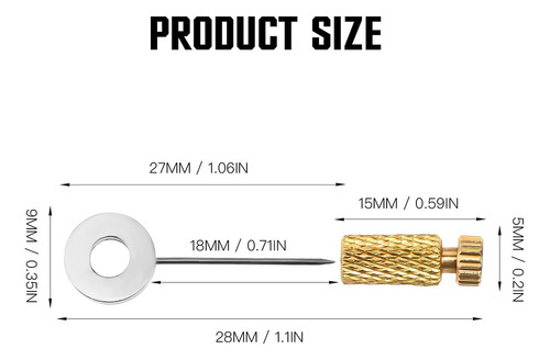 Aguja De Posicionamiento De Sutura De Cuero De 4 Piezas, Agu