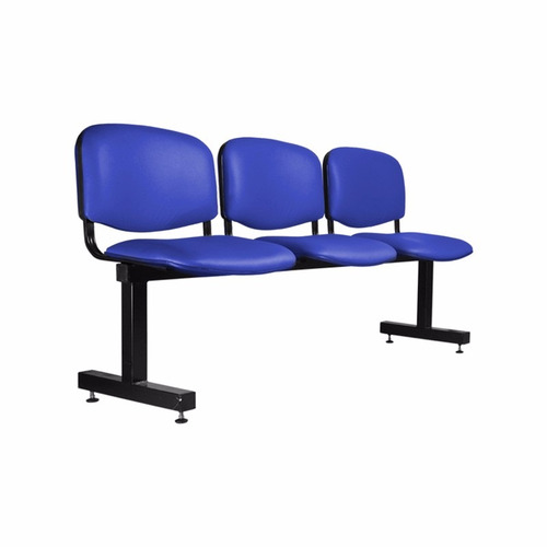 Imagen 4 de 4 de Tandem 3 Asientos Tapizado Para Recepción | Contado