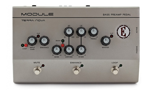 Pedal Efecto Eden Terra Nova Module Di Preamp Para Bajo
