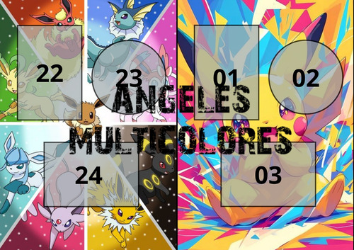 Kit Imprimible Album De Figuritas Para Souvenir Pokémon