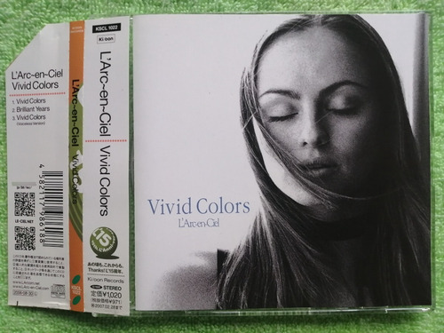 Eam Cd Single L'arc En Ciel Vivid Colors 1995 Edic. Japonesa