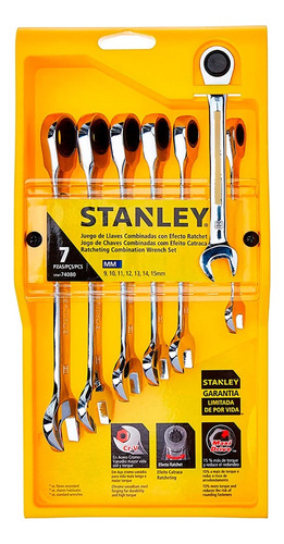 Juego de llaves combinadas con trinquete Stmt74080 Stmt74080 - Stanley