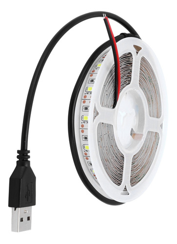 Imagen 9 de 9 de Rgb Tira Flexible Luces Usb Alimentado Bajo Voltaje 5v Led L