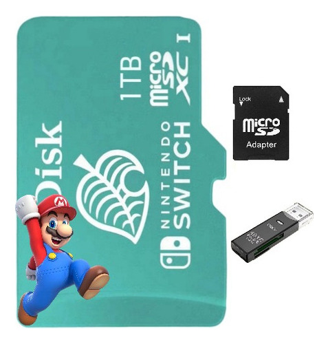 A Memoria Micro Sd De 1 Tb Para Nintendo Switch 1 Tb 4k 100