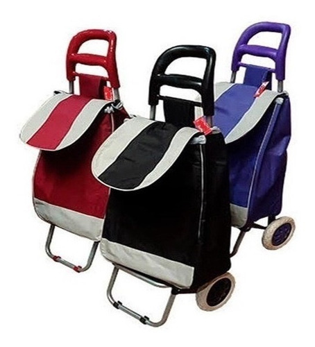 Carrito De Compras De Tela 30kg (carrito De Feria)