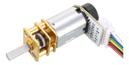 Ga12-n20 6v 150rpm Dc Motor De Engranajes Con Codificador Me