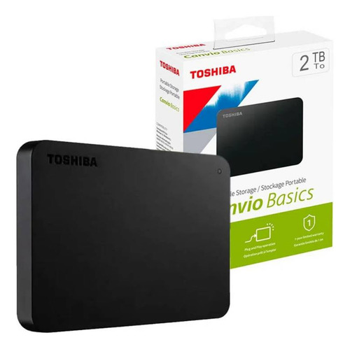 Disco Duro Portátil 2tb Toshiba