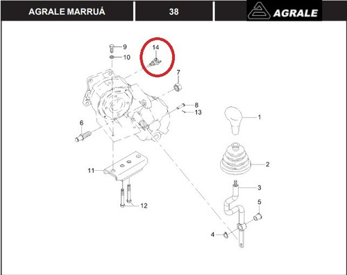 Interruptor Ré Agrale Marruá