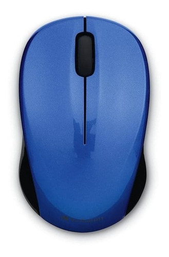 Mouse Verbatim Wireless Silencioso Azul Ade