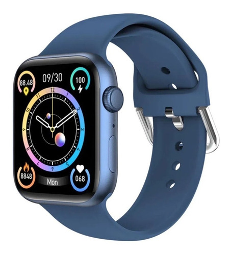Reloj Smartwatch Colmi P50 Silicon Blue Para Deportes Color de la caja Azul Color de la malla Azul Color del bisel Azul Diseño de la malla Azul