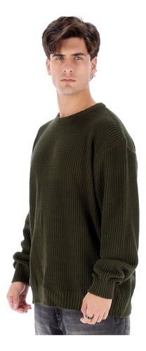 Sweater Bross Punto Inglés Liso Oversize