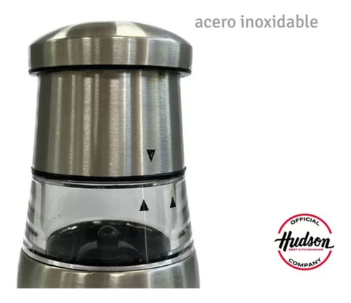 Molinillo De Acero Inoxidable 115 Mm Linea Hudson Acero