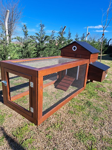Gallinero Modelo Cabaña Gard Color Marrón