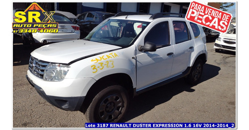 Sucata Renault Duster Expression 1.6 16v Mec 2014