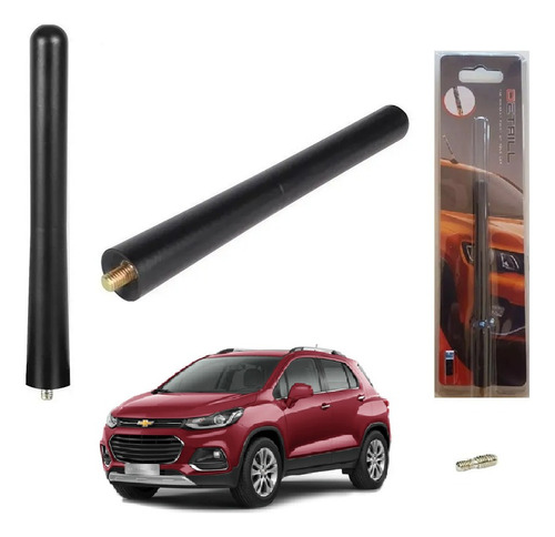 Mini Haste Antena Automotiva Em Metal 8cm Nova Tracker 2021