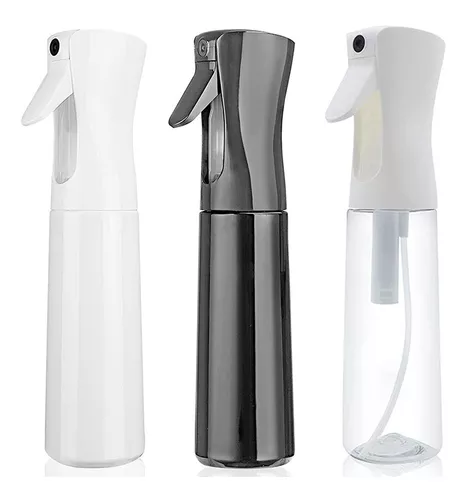Blanco Exceart 3Pcs 300Ml Botellas de Spray Vacías Disparador de Prensa Multifuncional Pulverizador de Agua de Niebla Fina Contenedor de Riego de Gran Capacidad para Jardín Doméstico 