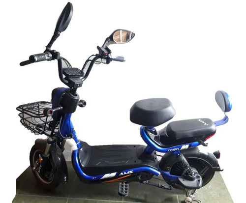 Moto Scooter Eléctrico Doble Asiento