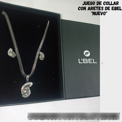 Juego De Collar Con Aretes De Ebel 