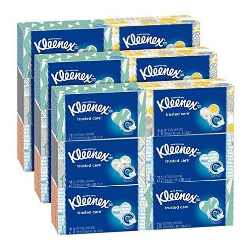Kleenex Everyday Pañuelos Faciales, 210 Pañuelos Por Caja Pl