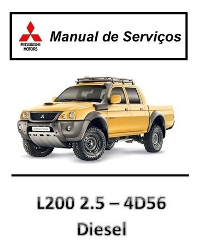 Manual De Serviços - L200 2.5 4d56 Diesel - Pdf