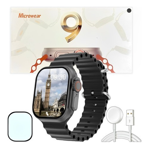 Smartwatch Ultra 9 Max Series 9 Modelo 2023 Original+ Brinde