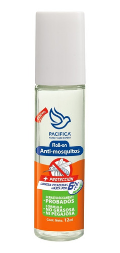 Repelente Anti Mosquitos Roll-on 12 Ml Pacifica