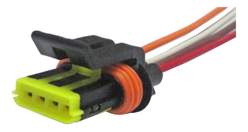 Cable Con Ficha 4 Pin Para Paso A Paso Marelli Y Delphi