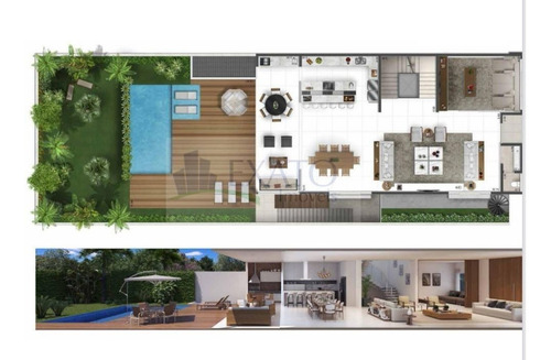 Imagem 14 de 15 de Casa Em Condomínio Nova Assobradada, Com 518m² De Área Útil, 4 Suítes E 6 Vagas De Garagem. - Em49407