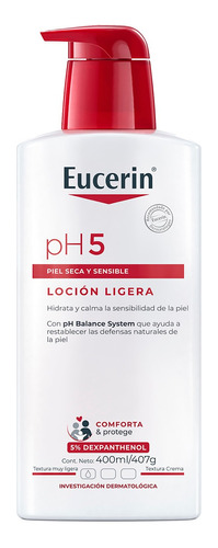 Eucerin Ph5 Loción Hidratante Piel Seca Y Sensible 400ml