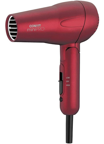 Conair Minipro Mango Plegable Turmalina Cer&aacute;mica Styl