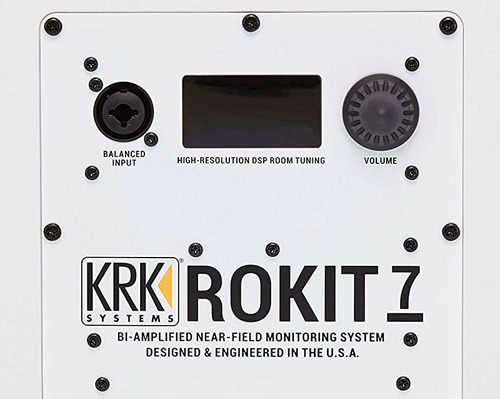 Monitores Potenciados Krk Rokit 7 G 4 Rp7g4wn White N El Par