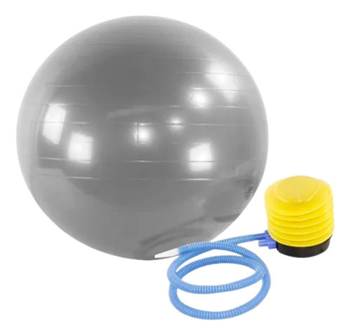 Bola Yoga Pilates Fisioterapia 75cm + Bomba De Ar Fitness