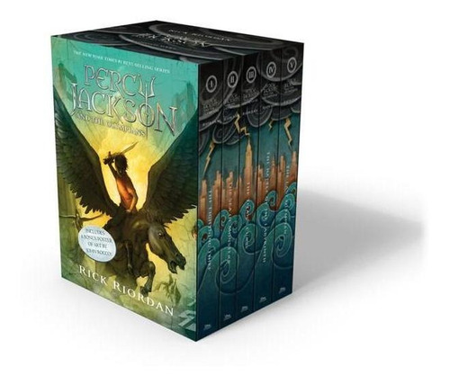 Set De Libros Físicos En Inglés Percy Jackson And The