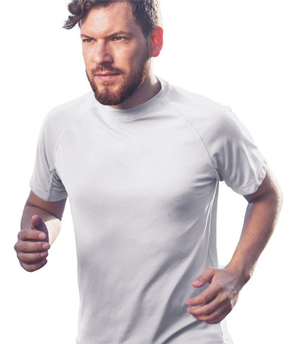 Imagen 8 de 9 de Camiseta Hombre Deportiva Antitranspirante Dryfit