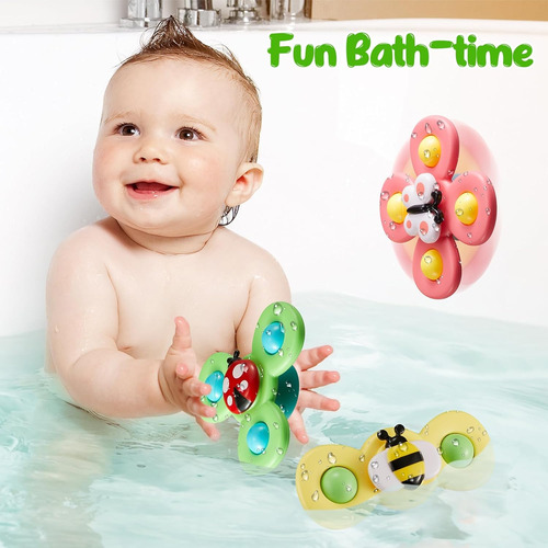 Juguetes Giratorios Para Bebés Spinners De Succión Para Bebé