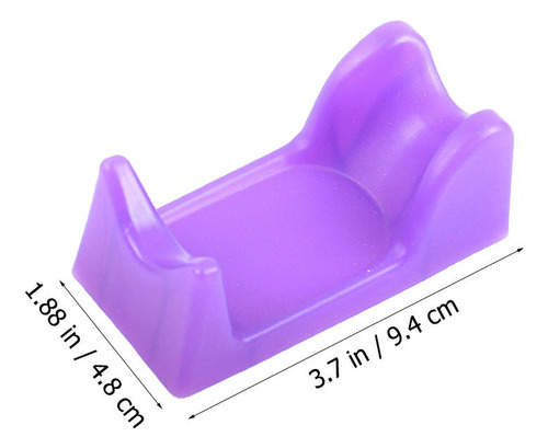 Suministros De Pulido De Uñas Abs Para Salón De Uñas, 2 Unid