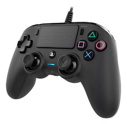 Control joystick Nacon Wired Compact Controller for PS4 negro