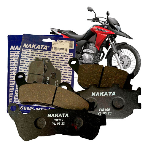 Kit Pastilha Freio Xre 300 C/abs 2009 2010 2011 2012 A 2018