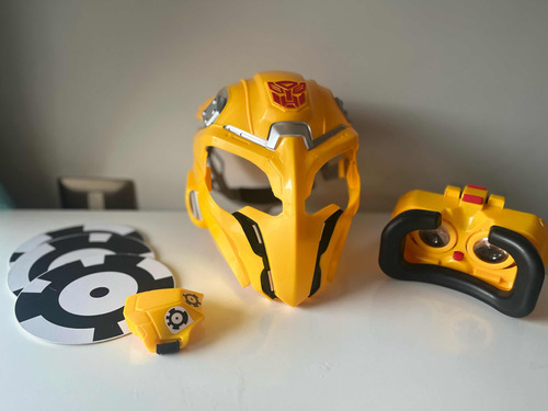 Máscara Transformer Bumblebee Usada