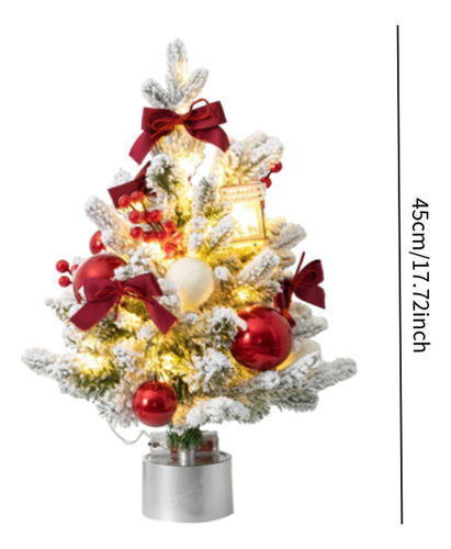 Mini De Navidad Con Luz, Decoración De Mesa, Regalo De