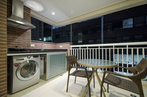 Imagem 13 de 15 de Flat Estanconfor Vila Olimpia Fora Do Pool Duplex - Sf24855