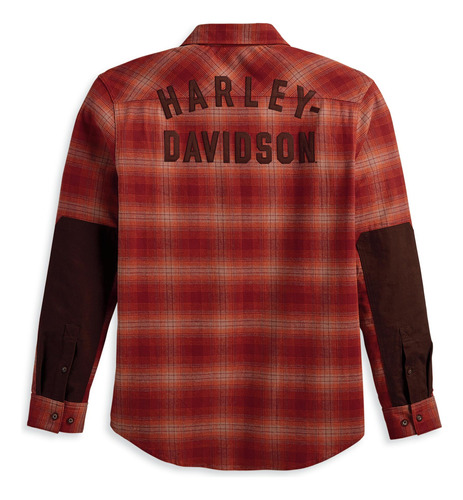 Camisa Xadrez Original Harley Davidson 96122-23vm