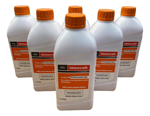 Kit 6 Aditivos Motorcraft Pronto Fiesta 2011 2012 2013 Ford