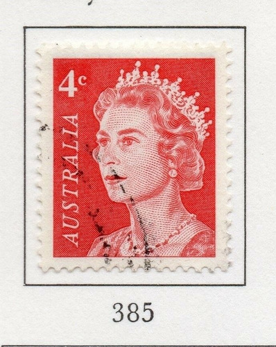Imagen 1 de 4 de Estampillas Australia 1966 / 71 - Reina Isabel Ii