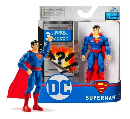 Figura Artic 10cm  Shazam Superman Cyborg  Dc 
