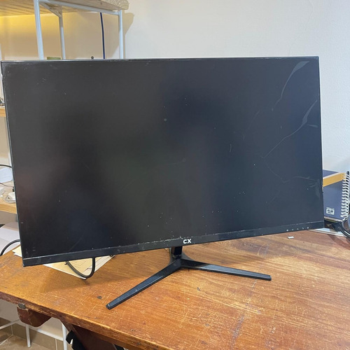 Monitor Cx Pf215m Led 27 Pulgadas 165hz Para Repuestos Roto Negro (Usado)