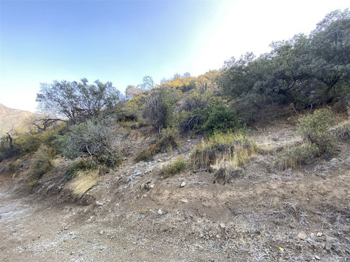 Sitio En Venta El Arrayan Lo Barnechea Espectacular Vista