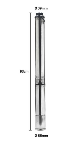 Imagen 4 de 10 de Bomba Sumergible Pozo Napa 4 PuLG 1,5 Hp 6500 L/h Tablero