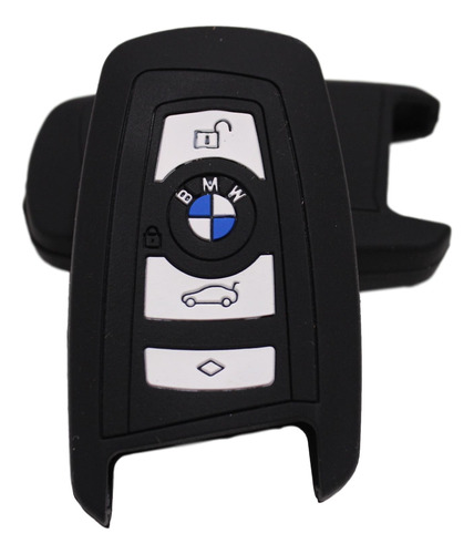 Capa Chave Silicone Presencial Bmw 320i 328i X1 Preto